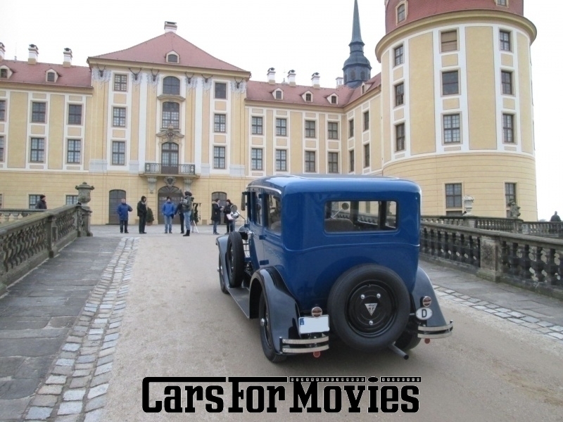 CarsForMovies | Adler Favorit 1931 Deutschland Blau Beige Zivilfahrzeug Limousine Sachsen 1648 Oldtimer 